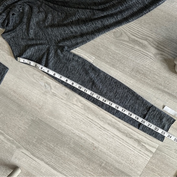 French Connection Gray Long Sleeve Knit Maxi Dress Large - Picture 10 of 11